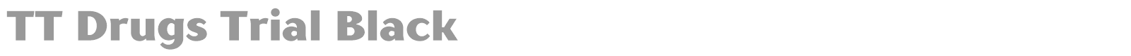 TT Drugs font preview